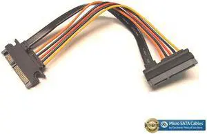 SATA III – SATA 3 Male to Female 5 wire 6 Inch Extension Cable
