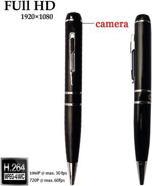 SUNMENCO 32GB Full HD 1080P Mini Camcorder Pen Camera Video Recording Plug and Play Extreme Pen Hidden Cameras Multifunction DVR Recorder SM599