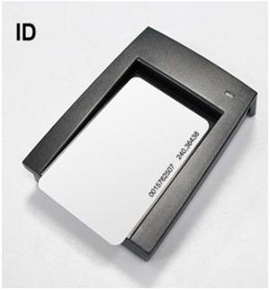 ZK CR10M ID USB Proximity Card Reader USB RFID MF 13.56MHZ Smart Card Reader For Door Access Control And Time Attendance Support ID Module