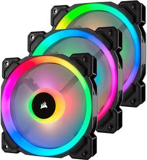 CORSAIR - LL Series CO-9050072-WW 120mm Case Cooling Fan Kit with RGB lighting