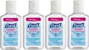 Purell Advanced Hand Sanitizer Gel 1 oz. (4 Pack)