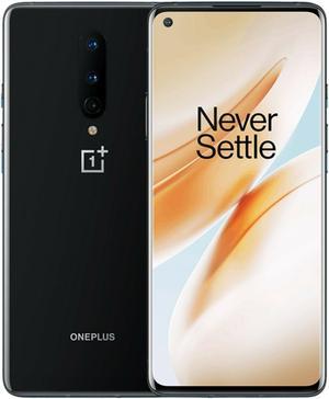 OnePlus 8 5G DualSIM IN2013 128GB8GB RAM GSM  CDMA Factory Unlocked Android Smartphone Onyx Black International Version