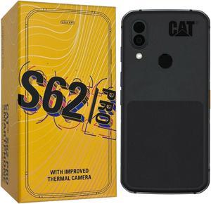 Caterpillar CAT S62 Pro DualSIM 128GB Rugged GSM Only  No CDMA Factory Unlocked 4G Smartphone Black  International Version