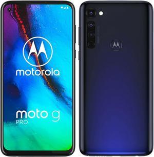 Motorola Moto G Pro DualSIM 128GB ROM  4GB RAM GSM Only  No CDMA Factory Unlocked 4GLTE Smartphone  Mystic Indigo