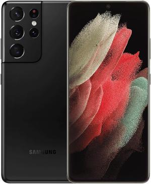Samsung Galaxy S21 Ultra 5G SM-G998B Standard Edition Dual-SIM 128GB + 12GB RAM (GSM | CDMA) Factory Unlocked Android Smartphone (Phantom Black) - International Version