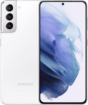 Samsung Galaxy S21 5G SM-G991B Standard Edition Dual-SIM 256GB + 8GB RAM (GSM | CDMA) Factory Unlocked Android Smartphone (Phantom White) - International Version