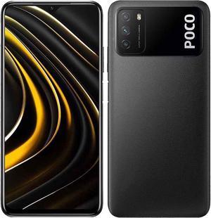 Xiaomi Poco M3 DualSIM 64GB  4GB RAM GSM Only  No CDMA Factory Unlocked 4GLTE Smartphone Black  International Version