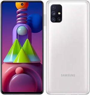 Samsung Galaxy M51 DualSIM 128GB ROM  6GB RAM GSM Only  No CDMA Factory Unlocked 4GLTE Smartphone White  International Version