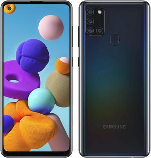 Samsung Galaxy A21s DualSIM 64GB ROM  4GB RAM GSM Only  No CDMA Factory Unlocked 4GLTE Smartphone Black  International Version