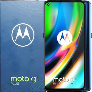 Motorola Moto G9 Plus DualSIM 128GB GSM Only  No CDMA Factory Unlocked 4GLTE Smartphone Navy Blue  International Version