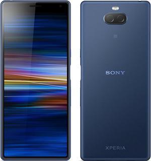 Sony Xperia 10 Single-SIM 64GB ROM + 3GB RAM (GSM Only | No CDMA) Factory Unlocked 4G/LTE Smartphone (Navy) - International Version