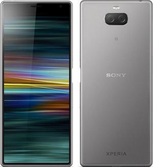 Sony Xperia 10 Plus Dual-SIM 64GB ROM + 4GB RAM (GSM Only | No CDMA) Factory Unlocked 4G/LTE Smartphone (Silver) - International Version