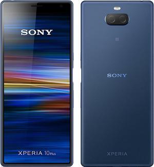 Sony Xperia 10 Plus Single-SIM 64GB ROM + 4GB RAM (GSM Only | No CDMA) Factory Unlocked 4G/LTE Smartphone (Navy) - International Version