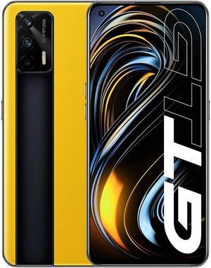 Realme GT Dual-SIM 256GB ROM + 12GB RAM (GSM Only | No CDMA) Factory Unlocked 5G Android Smartphone (Yellow) - International Version