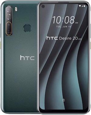 HTC Desire Pro 20 Dual-SIM 128GB ROM + 6GB RAM (GSM Only | No CDMA) Factory Unlocked 4G/LTE Smartphone (Green) - International Version