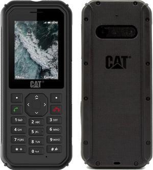 Caterpillar CAT B40 Single-SIM 32GB ROM + 3GB RAM (Only GSM | No CDMA) Factory Unlocked 4G/LTE Smartphone (Black) - International Version