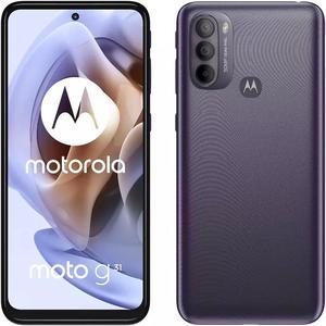 Motorola Moto G31 DualSIM 64GB ROM  4GB RAM GSM only  No CDMA Factory Unlocked 4GLTE SmartPhone Mineral Grey  International Version