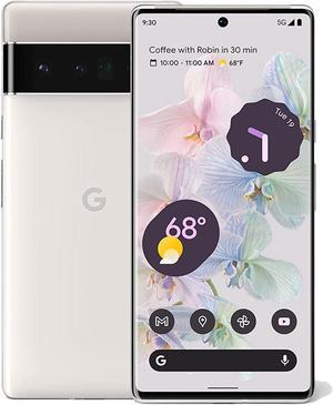 Google Pixel 6 Pro SingleSIM 256GB ROM  12GB RAM GSM  CDMA Factory Unlocked 5G SmartPhone Cloudy White  International Version