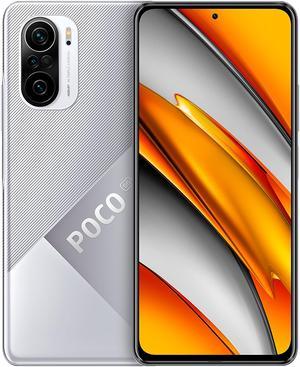 Xiaomi Poco F3 DualSIM 256GB ROM  8GB RAM GSM Only  No CDMA Factory Unlocked 5G Smartphone Moonlight Silver  International Version