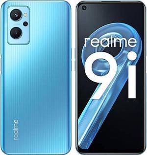 Realme 9i DualSIM 64GB ROM  4GB RAM GSM only  No CDMA Factory Unlocked 4GLTE SmartPhone Blue  International Version