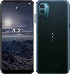 Nokia G21 Dual-SIM 128GB ROM + 4GB RAM (GSM only | No CDMA) Factory Unlocked 4G/LTE SmartPhone (Nordic Blue) - International Version