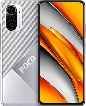 Xiaomi Poco F3 DualSIM 128GB ROM  6GB RAM GSM Only  No CDMA Factory Unlocked 5G Smartphone Moonlight Silver  International Version