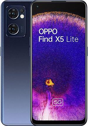 OPPO Find X5 Lite Dual-SIM 256GB ROM + 8GB RAM (GSM only | No CDMA) Factory Unlocked 5G SmartPhone (Starlight Black) - International Version