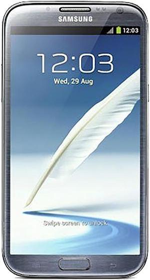 Samsung Galaxy Note 2 Single-SIM 16GB ROM + 2GB RAM (Only GSM | No CDMA) Factory Unlocked 4G/LTE Smartphone (Titanium Gray) - International Version