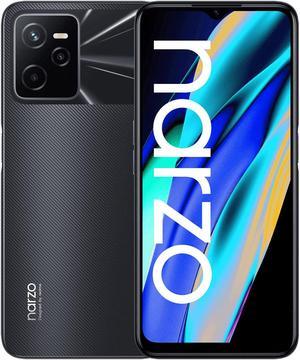 Realme Narzo 50A Prime DUAL SIM 64GB ROM + 4GB RAM (GSM only | No CDMA) Factory Unlocked 4G/LTE Smartphone (Flash Black) - International Version