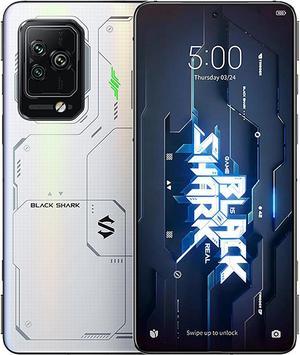 Black Shark 5 Pro Standard Edition DualSIM 256GB ROM  12GB RAM GSM  CDMA Factory Unlocked 5G SmartPhone Nebula White  International Version