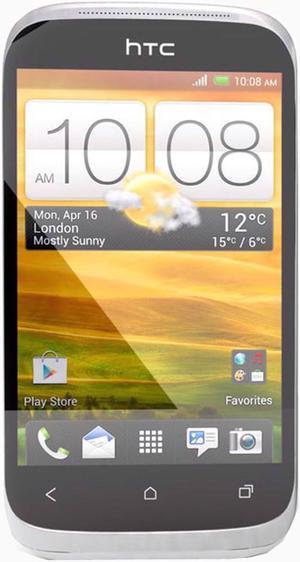 HTC Desire X SingleSIM 4GB ROM  768MB RAM Only GSM  No CDMA Factory Unlocked 3G Smartphone White  International Version