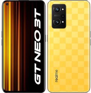 Realme GT Neo 3T DualSIM 128GB ROM  8GB RAM GSM  CDMA Factory Unlocked 5G SmartPhone Dash Yellow  International Version