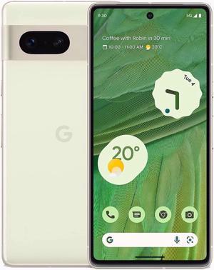 Google Pixel 7 Dual-SIM 256GB ROM + 8GB RAM (GSM Only | No CDMA) Factory Unlocked 5G Smartphone (Lemongrass) - International Version