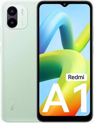 Xiaomi Redmi A1 Dual-SIM 32GB ROM + 2GB RAM (Only GSM | No CDMA) Factory Unlocked 4G/LTE Smartphone (Light Green) - International Version