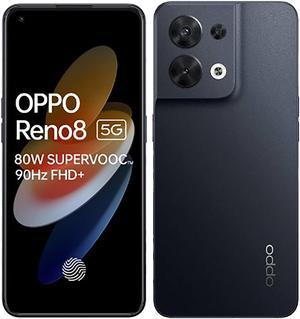 Oppo Reno 8 DualSIM 256GB ROM  8GB RAM GSM  CDMA Factory Unlocked 5G Smartphone Shimmer Black  International Version