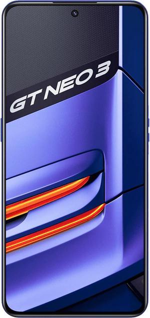 Realme GT Neo 3 80W DualSIM 256GB ROM  8GB RAM GSM Only  No CDMA Factory Unlocked 5G Smartphone Nitro Blue  International Version