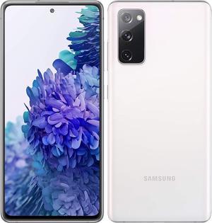 Samsung Galaxy S20 FE Dual-SIM 128GB ROM + 6GB RAM (GSM | CDMA) Factory Unlocked 5G Smartphone (Cloud White) - International Version