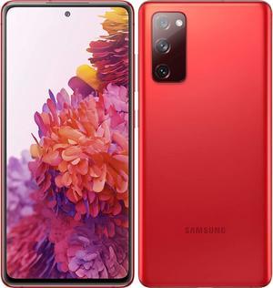 Samsung Galaxy S20 FE Dual-SIM 128GB ROM + 6GB RAM (GSM | CDMA) Factory Unlocked 5G Smartphone (Cloud Red) - International Version