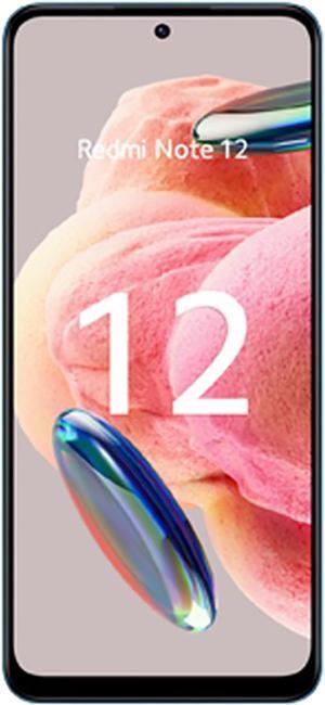 Xiaomi Redmi Note 12 DualSIM 64GB ROM  4GB RAM Only GSM  No CDMA Factory Unlocked 4GLTE Smartphone Ice Blue  International Version