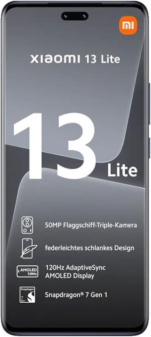 Xiaomi 13 Lite 5G (256GB+8GB) GSM Factory Unlocked 6.55 AMOLED 120Hz 50MP  NEW!