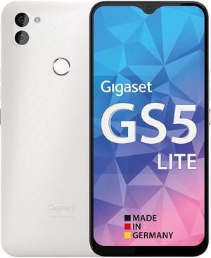 Gigaset GS5 LITE Dual-SIM 64GB ROM + 4GB RAM (Only GSM | No CDMA) Factory Unlocked 4G/LTE Smartphone (Pearl White) - International Version
