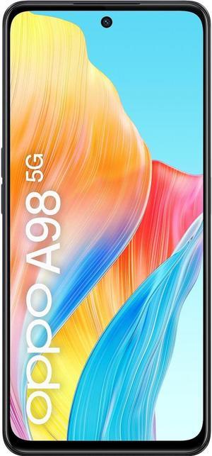 Oppo A98 DualSIM 256GB ROM  8GB RAM Only GSM  No CDMA Factory Unlocked 5G Smartphone Cool Black  International Version