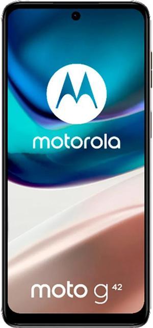 Motorola Moto G42 DualSim 128GB ROM  6GB RAM GSM Only  No CDMA Factory Unlocked 4GLTE SmartPhone Metallic Rose  International Version