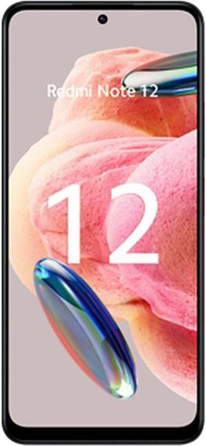 Xiaomi Redmi Note 12 DualSIM 128GB ROM  6GB RAM Only GSM  No CDMA Factory Unlocked 4GLTE Smartphone Onyx Gray  International Version