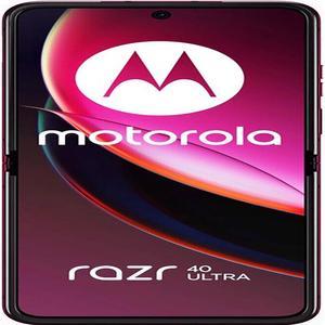 Motorola Razr 40 Ultra DualSim 256GB ROM  8GB RAM GSM Only  No CDMA Factory Unlocked 5G SmartPhone Viva Magenta  International Version