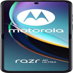 Motorola Razr 40 Ultra DualSim 256GB ROM  8GB RAM GSM Only  No CDMA Factory Unlocked 5G SmartPhone Glacier Blue  International Version