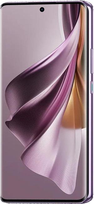 Oppo Reno 10 Pro Dual-SIM 256GB ROM + 12GB RAM (Only GSM | No CDMA) Factory Unlocked 5G Smartphone (Glossy Purple) - International Version