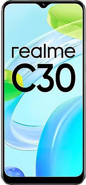 Realme C30 DUAL-SIM 32GB ROM + 2GB RAM (Only GSM | No CDMA) Factory Unlocked 4G/LTE Smartphone (Lake Blue) - International Version