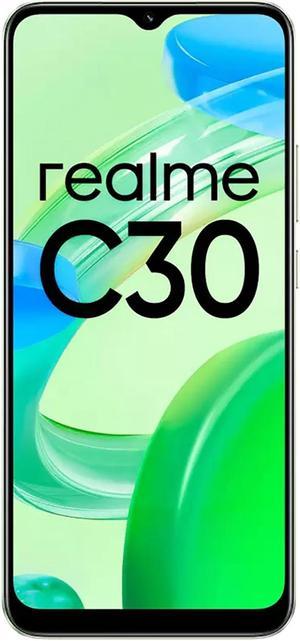 Realme C30 DUAL-SIM 32GB ROM + 2GB RAM (Only GSM | No CDMA) Factory Unlocked 4G/LTE Smartphone (Bamboo Green) - International Version