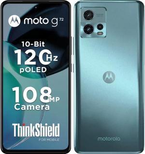  Motorola Edge 40 Dual-SIM 256GB ROM + 8GB RAM (Only GSM  No  CDMA) Factory Unlocked 5G Smartphone (Lunar Blue) - International Version